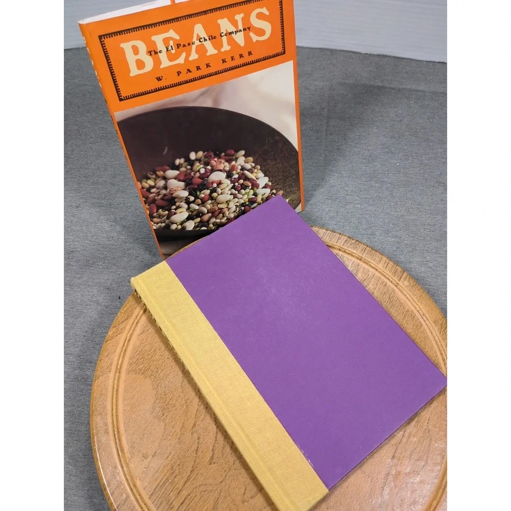 1996 The El Paso Chile Company Beans Cookbook W. Park Kerr True First Edition HC